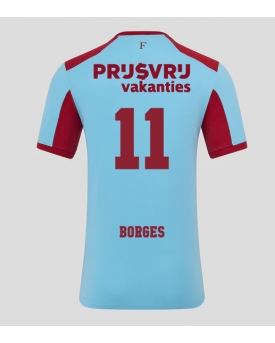 Billige Fotballdrakt Feyenoord Goncalo Borges #11 Replika Tredjedrakt 2025-26 Kortermet Billige Fotballdrakt Feyenoord Goncalo Borges #11 Replika Tredjedrakt 2025-26 Kortermet